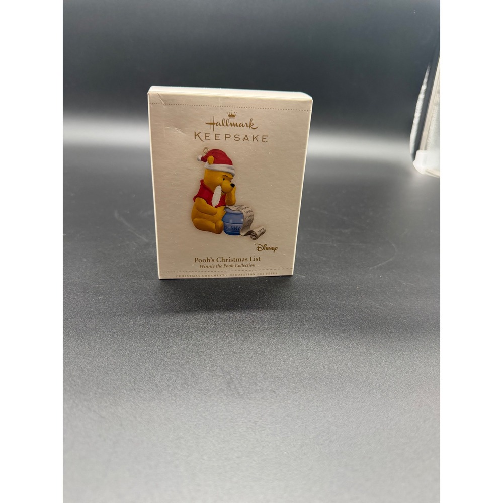 Hallmark‎ Keepsake Winnie the Poohs Christmas List Disney Ornament